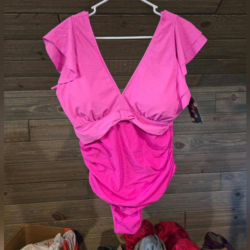 New Colorblock One Piece